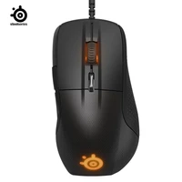 100 original steelseries rival 700 fps rts mmo lol wow gamer gaming mouse mice usb wired 16000 dpi optical mouse