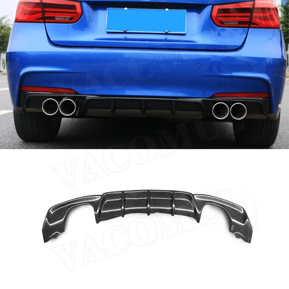 

Диффузор для заднего бампера, спойлер для BMW F30 M Sport 2012-2017, плавники, Акула, стильный диффузор для автомобиля