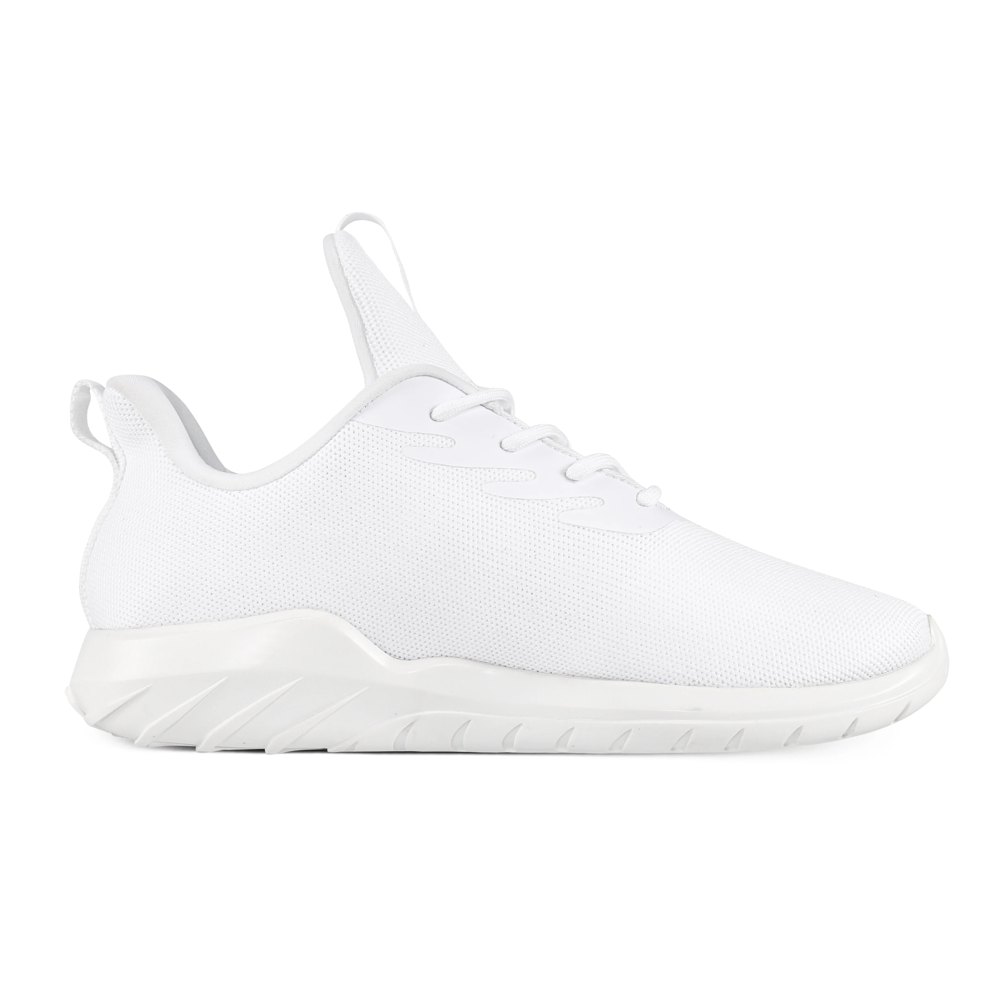 Soulsfeng Pure White Customizable Pattern Men's Sneakers Lightweight Non-slip Graffiti Women's Running Shoes |