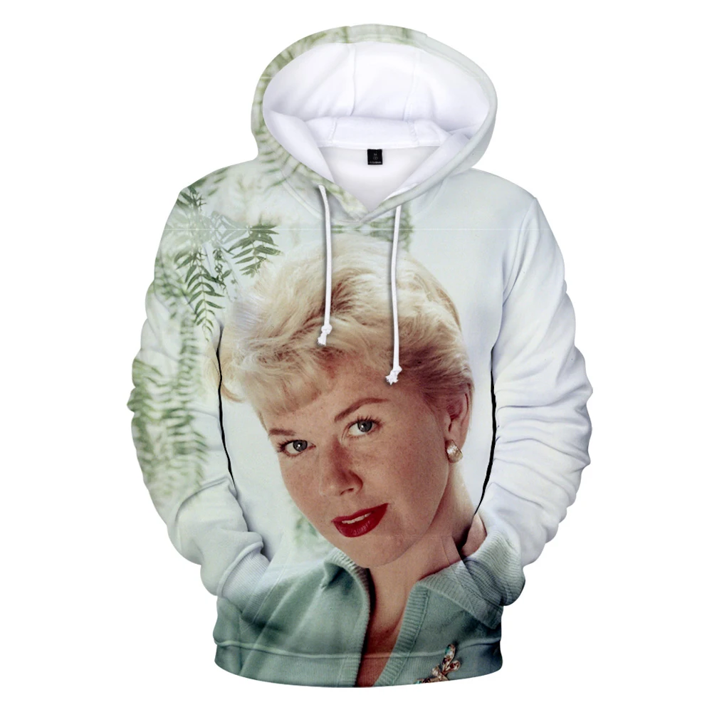 

New Doris Day 3D Hoodies Girl Winter Fashion Harajuku Casual Girl Hoodies&Sweatshirts pullovers