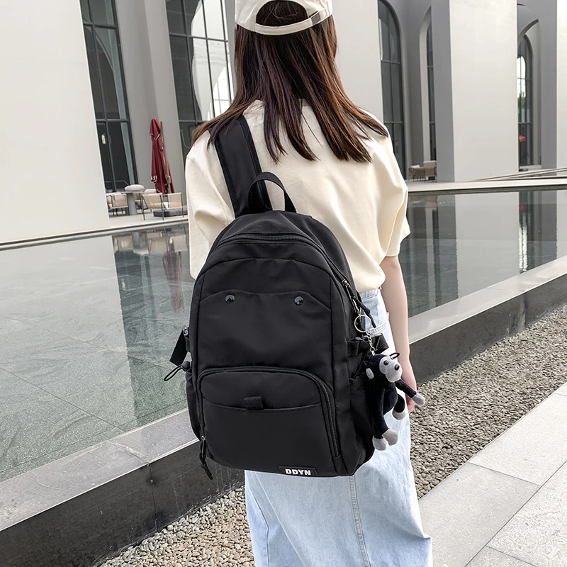 Новинка 2021 однотонная Милая подвеска в виде обезьяны Студенческая школьная