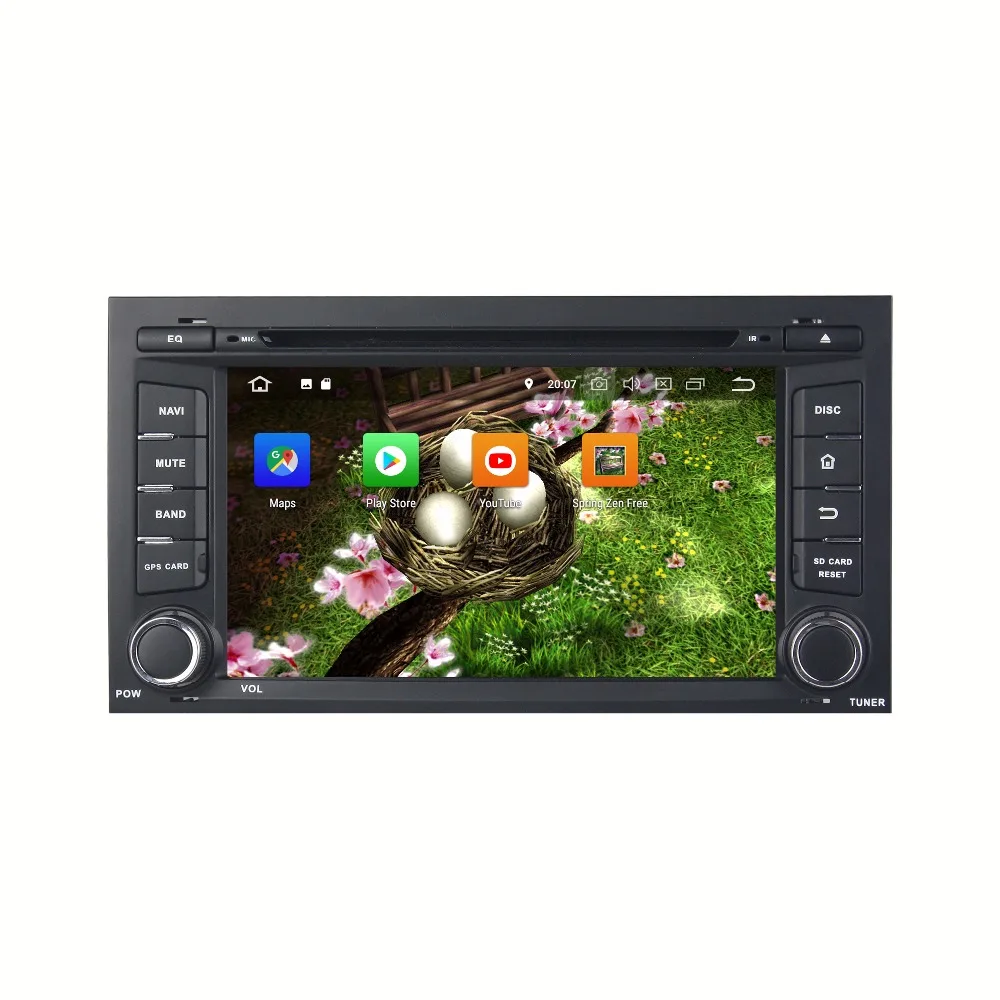 Автомобильный DVD плеер на Android 9 0 с 7 &quotэкраном восьмиядерным процессором для Seat