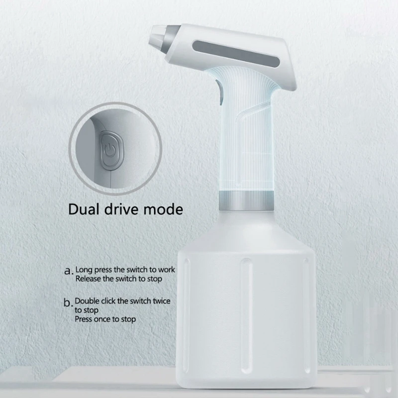 

Automatic Electric Garden Pump Sprayer USB Rechargeable Stream Spray Bottle Portable Yard & Lawn Sprayer