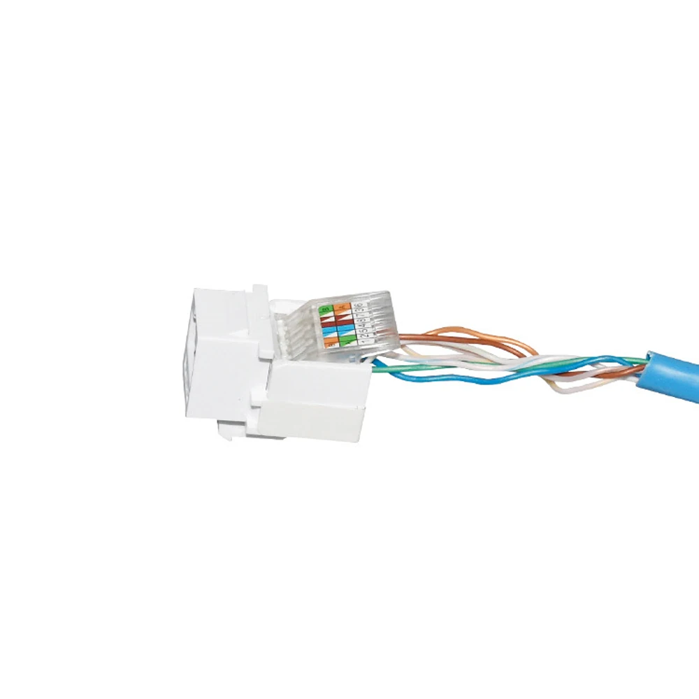 Гнездовой разъем RJ45 Cat6 UTP сетевой модуль для настенной пластины бесплатный