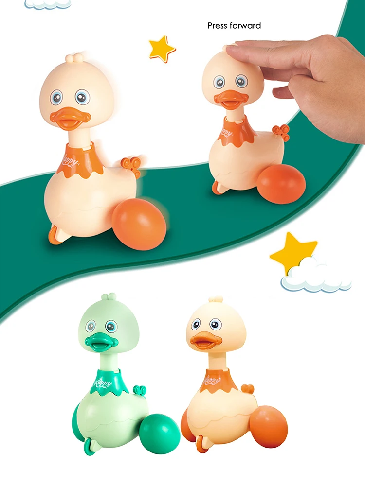 

Cute Toy Car Cartoon Shape Swinging Pull Back Duck Sliding Cars Kid Educational Toy Rotatable Swing Duck Car For Children Gifts