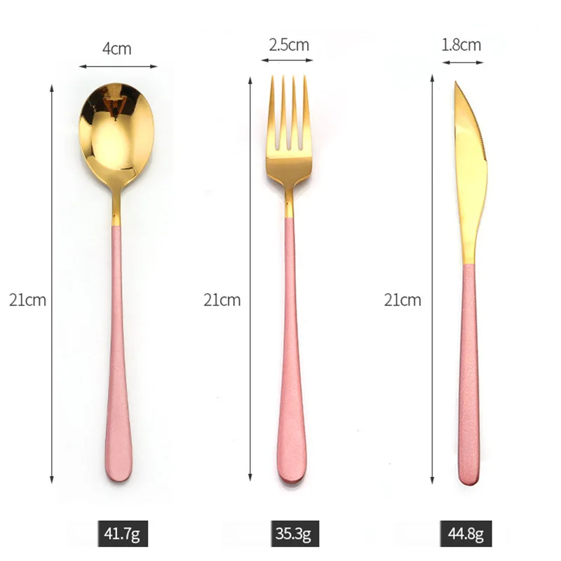 304 корейский Ресторан из нержавеющей стали столовые приборы в западном стиле