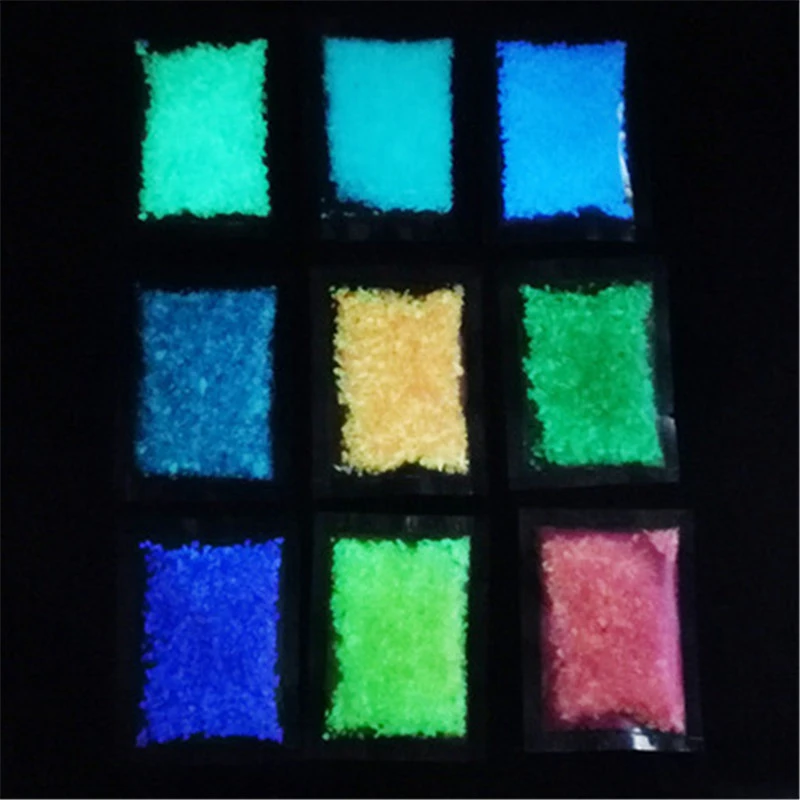 10 г Светящиеся песочные камни садовая дорожная галька светящиеся в темноте