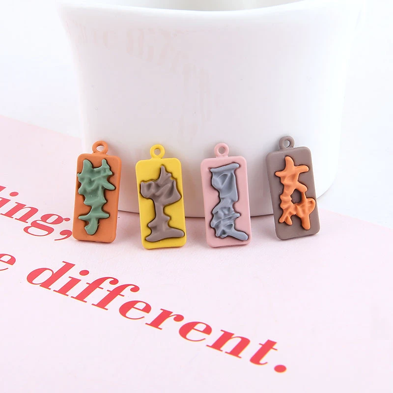 10 шт. серьги в китайском стиле смешного контрастного цвета Эффектные для девочек