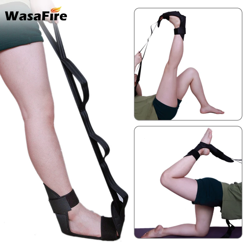 

Yoga Flexibility Leg Stretch Belt Leg Stretcher Strap for Ballet Cheer Dance Gymnastics Trainer Foot Rehabilitation Straps