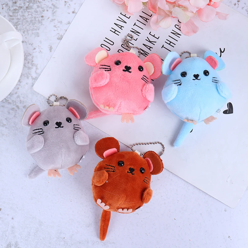 

1pcs Lovely Plush Rat Toy Cute Mini Mouse Toys Stuffed Plush Animal Toy Key Chain Dolls For Children