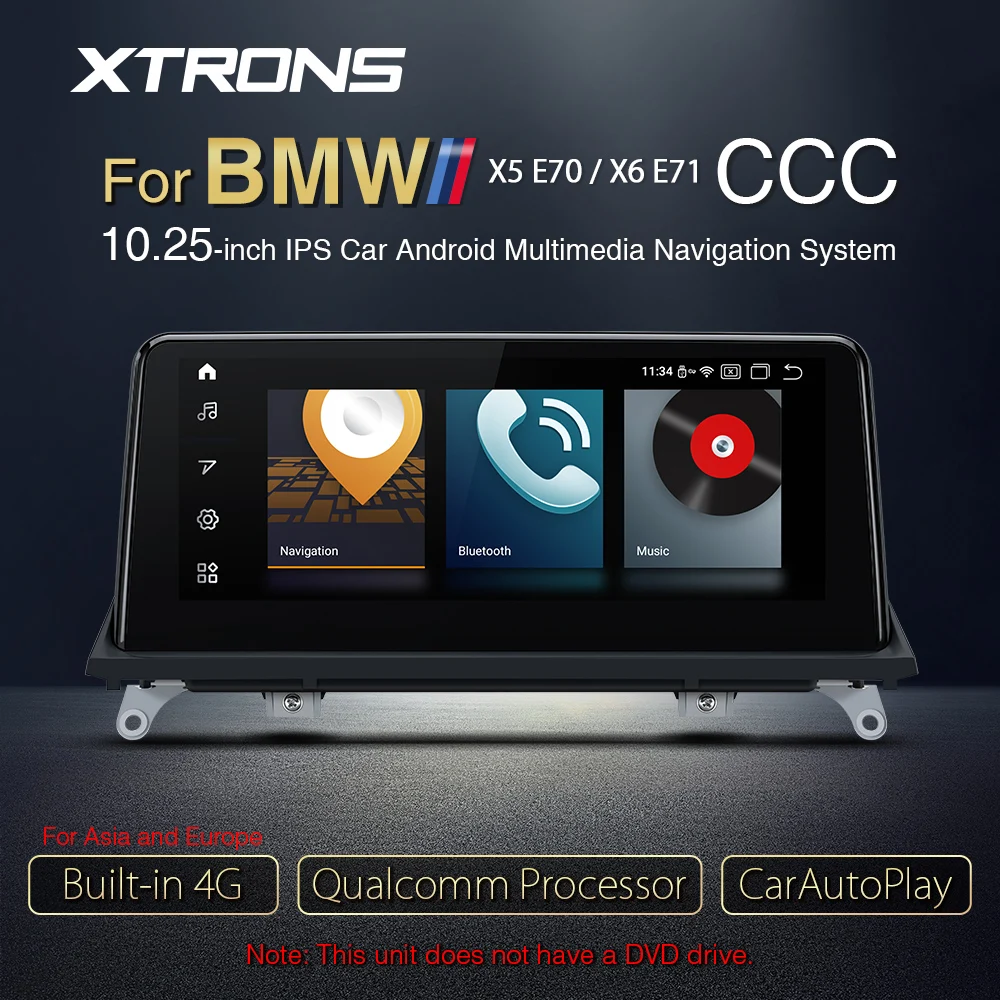 XTRONS 10 25 ''Qualcomm Snapdragon Android 0 оригинальный автомобильный радиоприемник CD плеер GPS