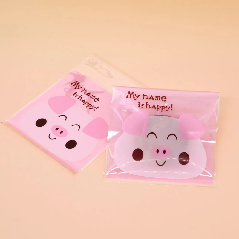 100 шт пластиковый мешок для подарков упаковка ювелирных изделий OPP Рождество День