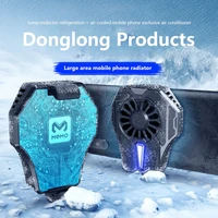 mobile phone radiator semiconductor cooling fan mute stretchable gamepad fan bracket for iphone samsung handphone