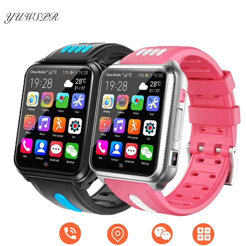 

4G Smart Watch Support Bluetooth Application Download Dual Camera GPS WIFI Positioning Waterproof Smartwatch Student Watch H1