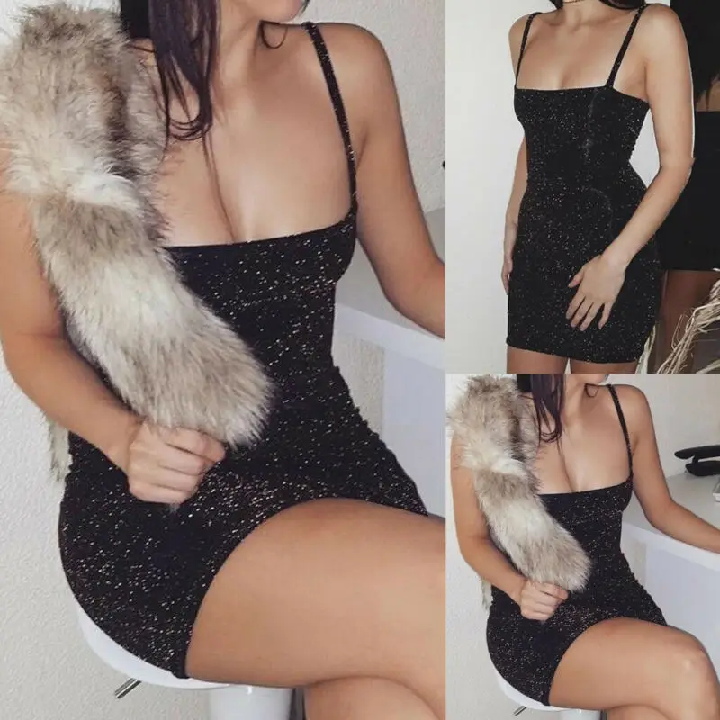 Fashion Casual Sexy Women Dress Tassel Ladies Dresses Summer Bandage Sleeveless Bodycon Party Cocktail Mini Pencil Black | Тематическая