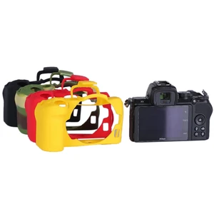 Silicone Armor Skin Case Camera Bag Body Cover Protector for Nikon Z50 Mirrorless Cameras