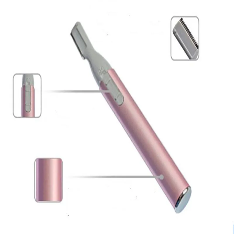 Портативный электрический триммер для бровей женское средство удаления волос в