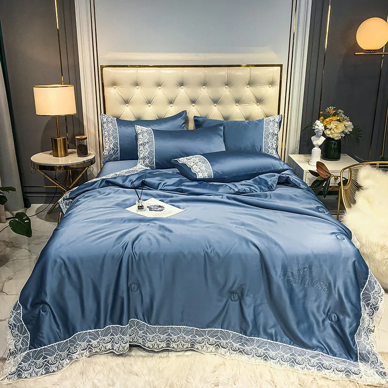 Роскошные летние одеяла для кондиционирования воздуха современные кружевные