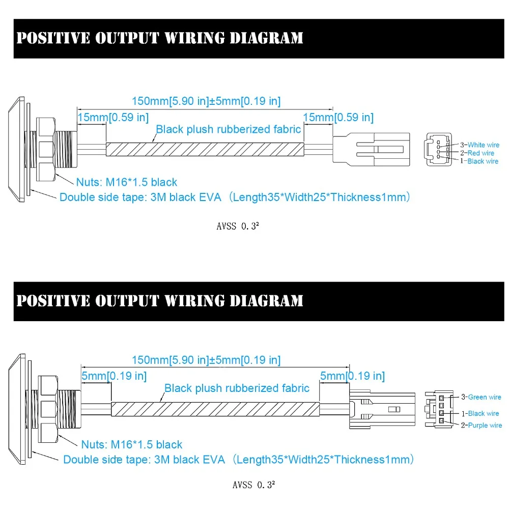 1 шт. универсальный автомобильный светильник для задней двери багажника