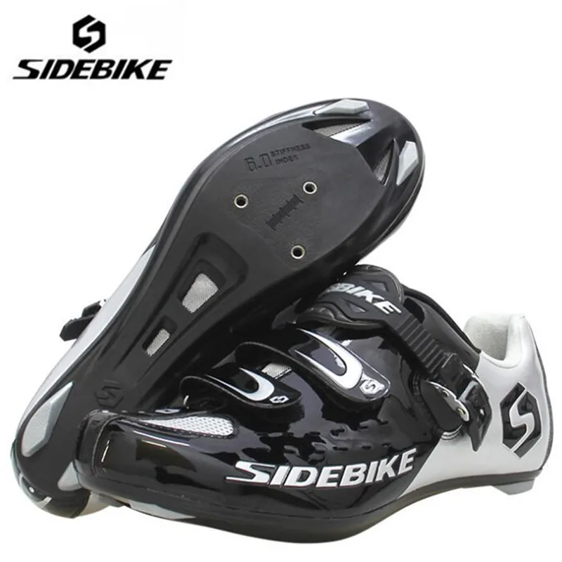 

Sidebike cycling shoes sapatilha ciclismo black road bike sneakers SPD-SL Pedals shoes outdoor self-locking riding bike shoes
