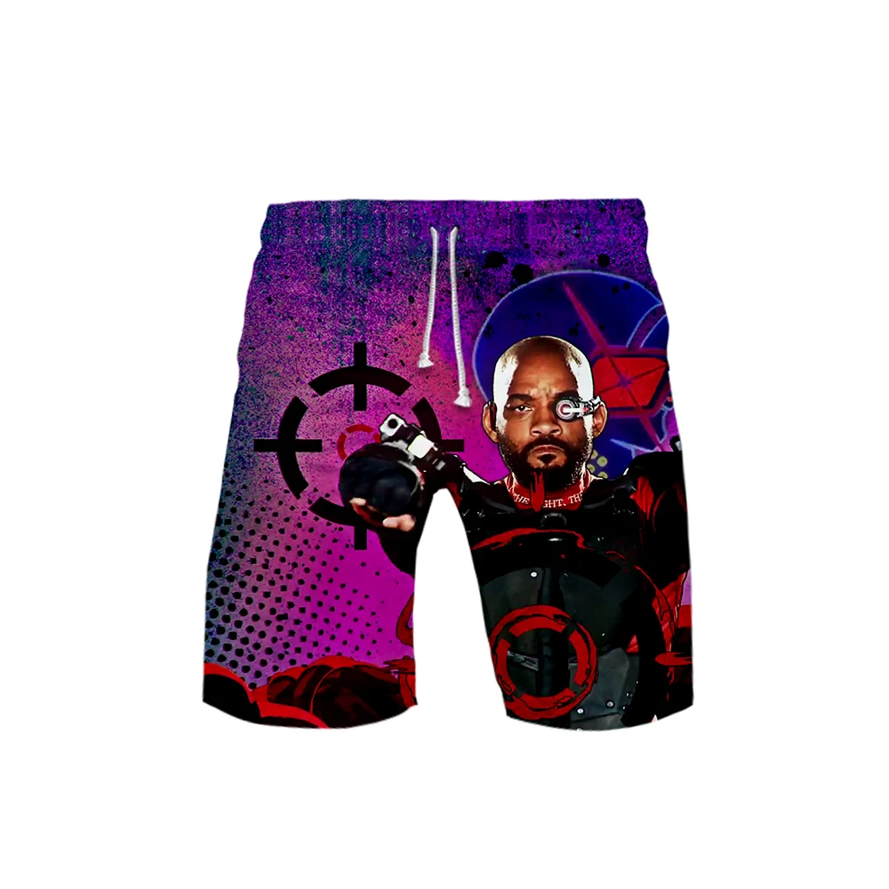 Gemini Man Printed 3D Beach Shorts Men Fashion Streetwear Hot Sale 2019 Harajuku Trendy Summer Wear | Мужская одежда