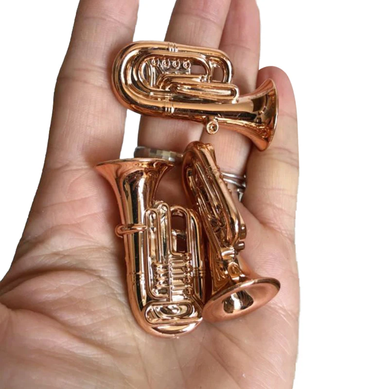 Миниатюрный музыкальный инструмент для кукольного домика 1 шт. миниатюрная туба