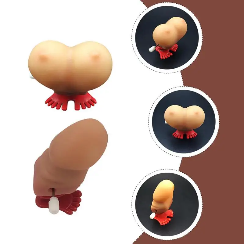 

Заводная игрушка для прыжков, 2 шт., имитация секса, реквизит для мальчишника игрушечные органы