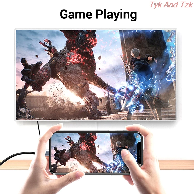 

4K 60Hz USB Type-C Male Hdmi Vga Dp Minidp RJ45 Converter Adapter