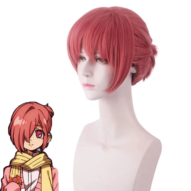 

Anime Toilet-bound Hanako-kun Cosplay Wigs Mitsuba Modeling Style Heat Resistant Synthetic Hair Wigs for Halloween Party