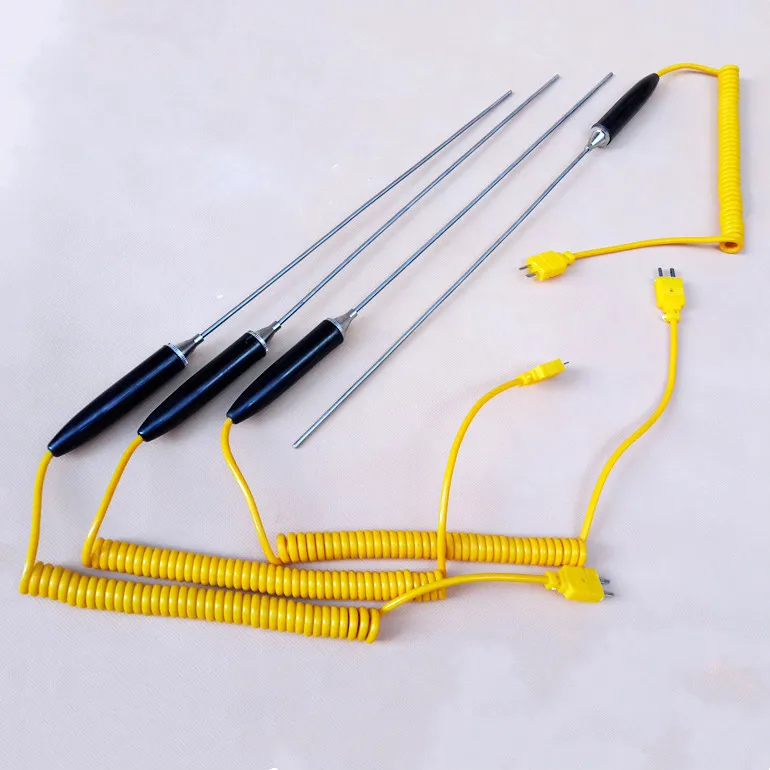 WRNK-184 ручной бронированный маленький тип K термопарный Температурный датчик