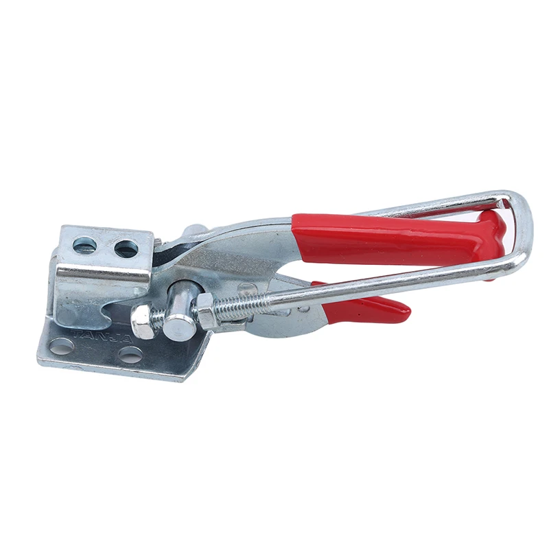 

1PC Red Adjustable Toggle Latch Catch Hasp Spring Loaded Cabinet Boxes Lock Lever Tools