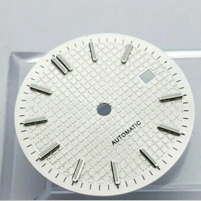 

31.5mm white sterile Dial fit 2836 2824 2813 3804 Miyota 82 Series movement