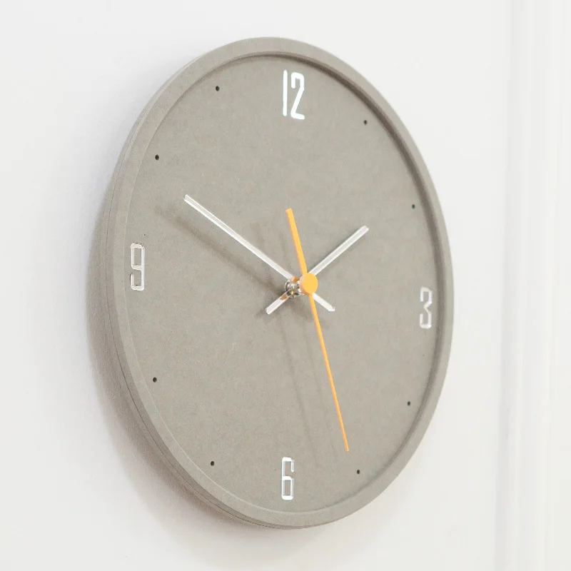 Современные бесшумные настенные часы деревянные для гостиной спальни кухонные с