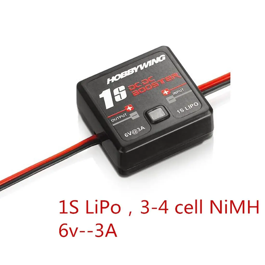 

Hobbywing 1S DC-DC BOOSTER Power Boost Module Bec for 1:12 Rc Car Truck Model