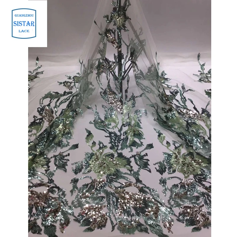 Бордовый нигерийский кружевной ткани 2020 Высокое качество Африканский