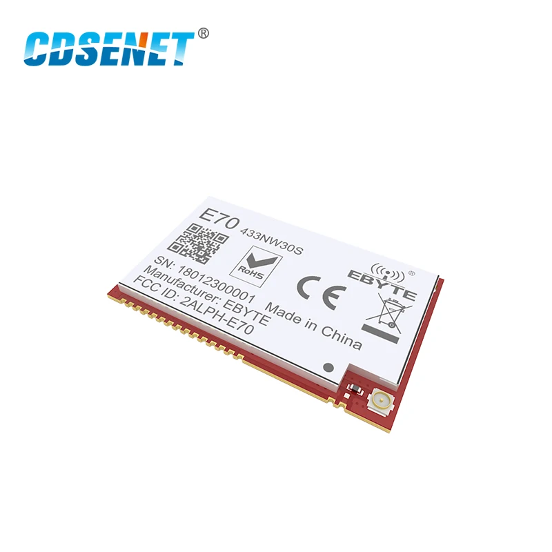 Star Networking CC1310 1W 433mhz SMD Wireless Transceiver E70-433NW30S IoT 433 mhz IPEX Antenna Transmitter and Receiver