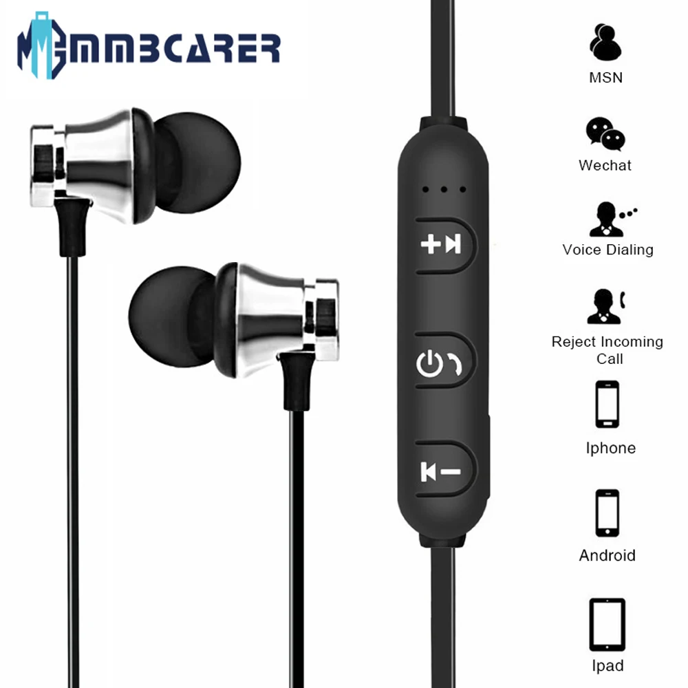 Наушники вкладыши с микрофоном спортивные Hi Fi наушники басами и для xiaomi iPhone Samsung