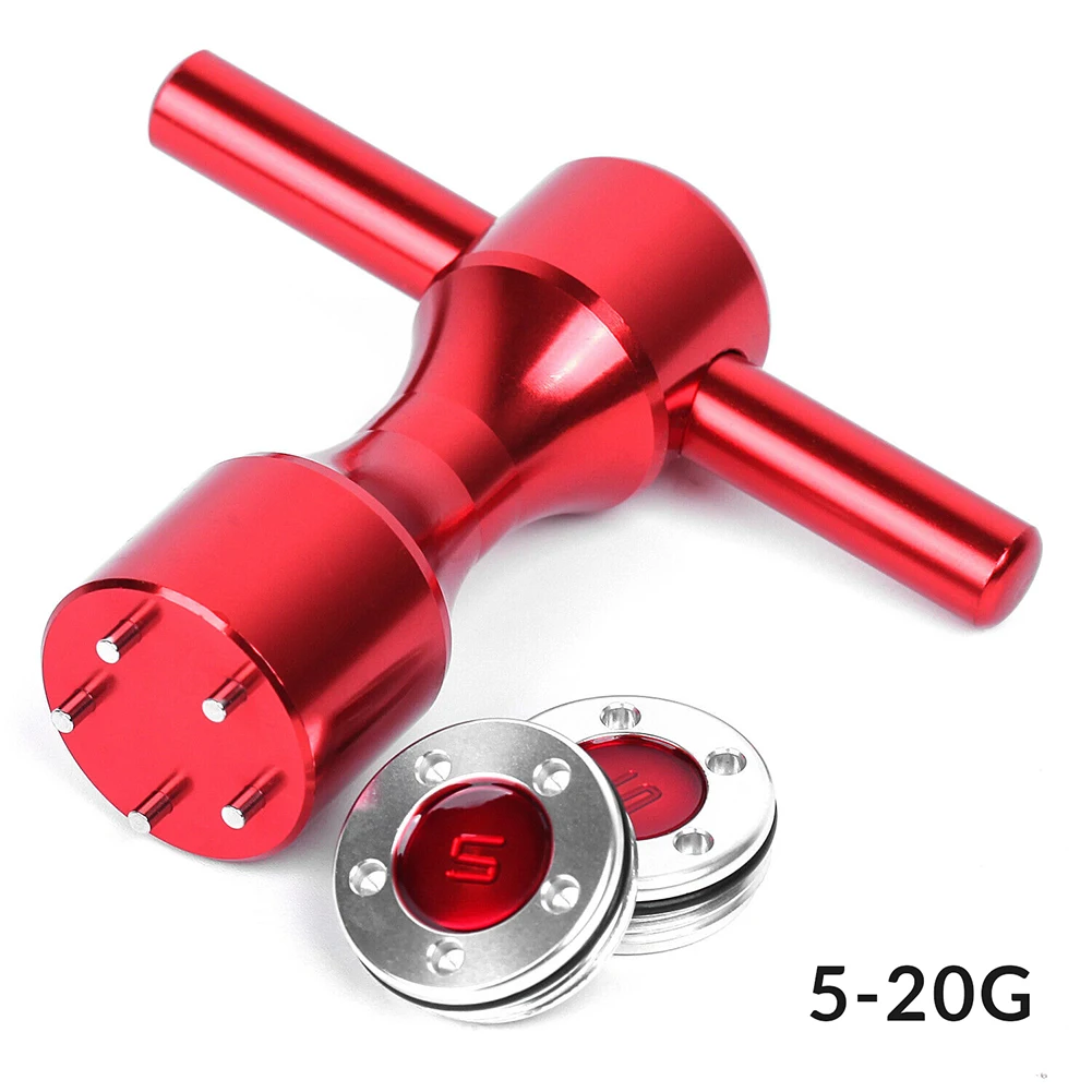 

2pcs Golf Weight 5g - 20g Professional Golf Club Heads For Titleist For Scotty For Cameron Putter Screw Wrench Tool Accessories