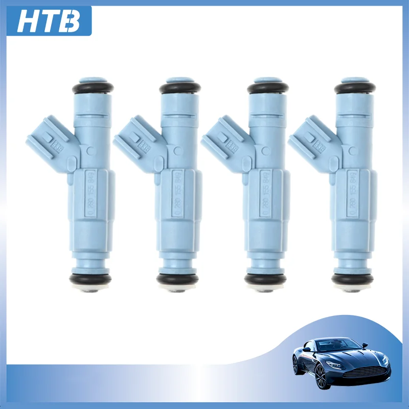 Топливный инжектор 4 шт. соответствует модели 0280155849 подходит для Jeep Grand Cherokee Dodge