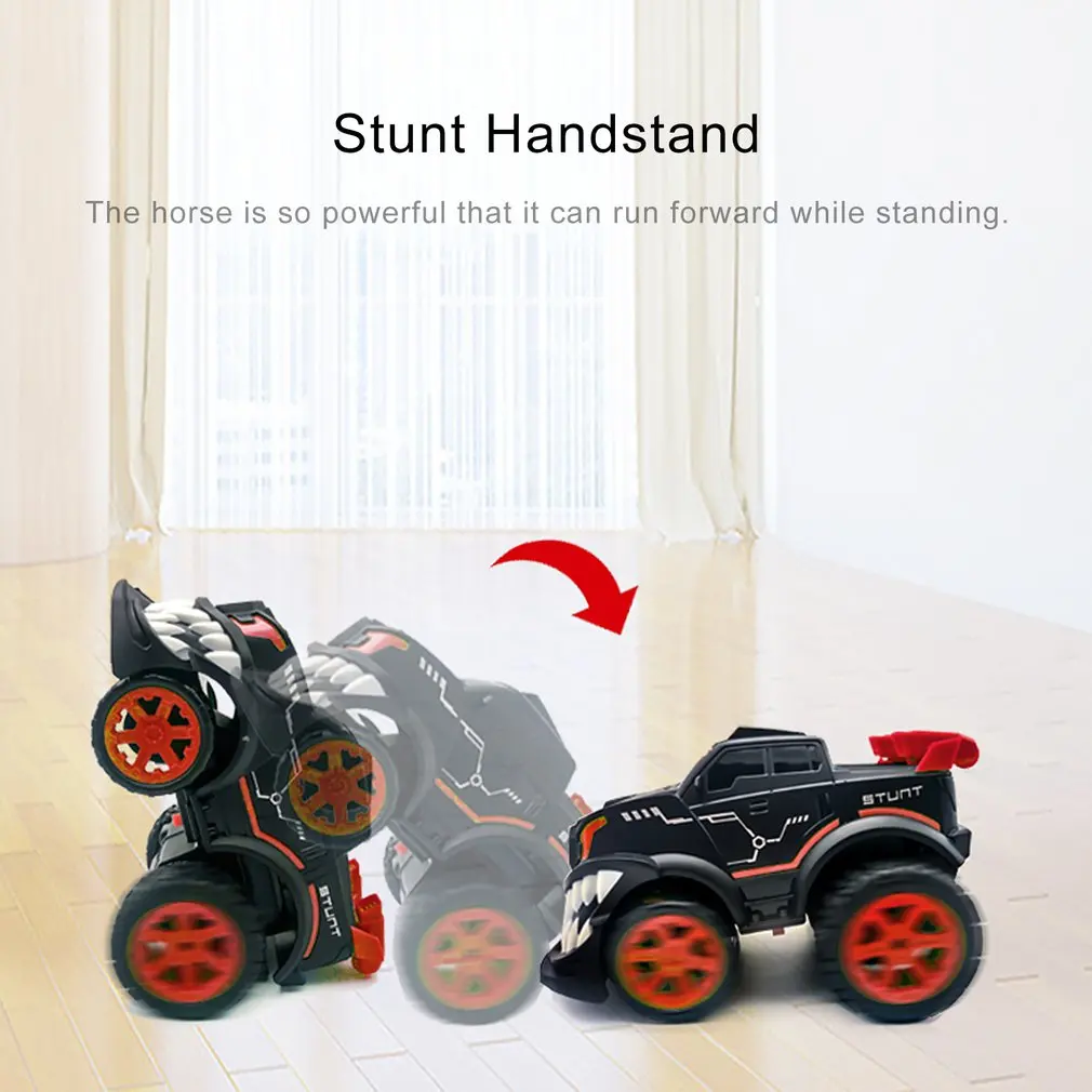 1:24 Devil Big Tooth Off-Road 85J 2.4G Special Effects 360 Degree Vertical Rotary Remote Control Vehicle Electric Model Toy Car |