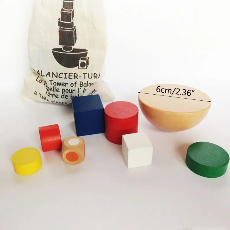 

G2AD 1Set Cloth Bag Balance Ball Gaming Toys for Kids Children Early Education Toy Gifts