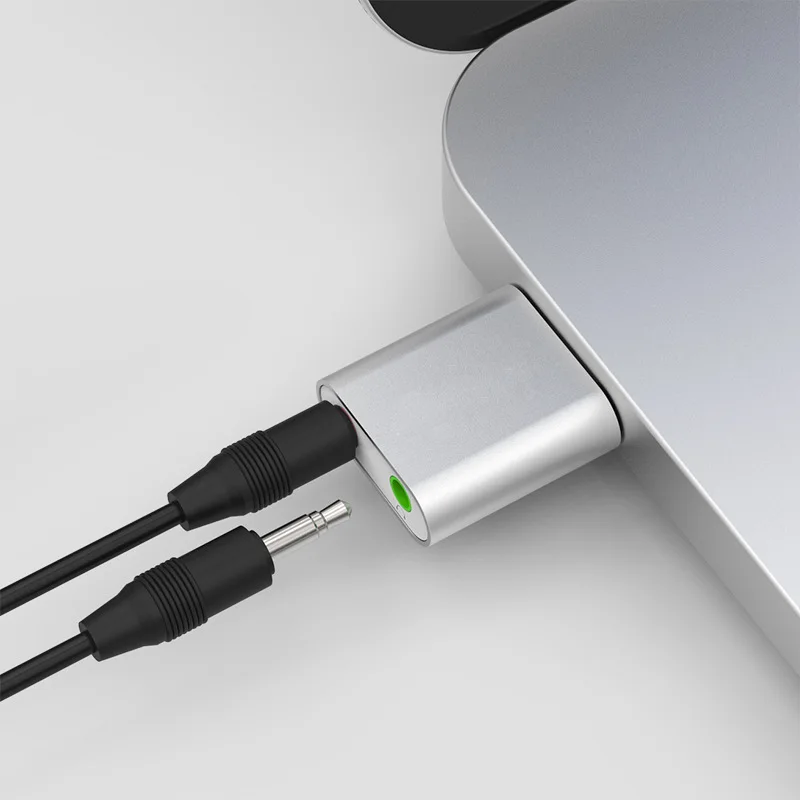 Беспроводная внешняя звуковая карта USB для настольного компьютера ноутбука PS 4