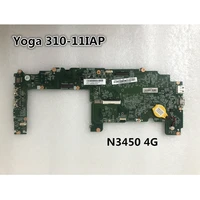 original laptop lenovo ideapad yoga 310 11iap motherboard cpu n3450 4g ram fru 5b20m36375