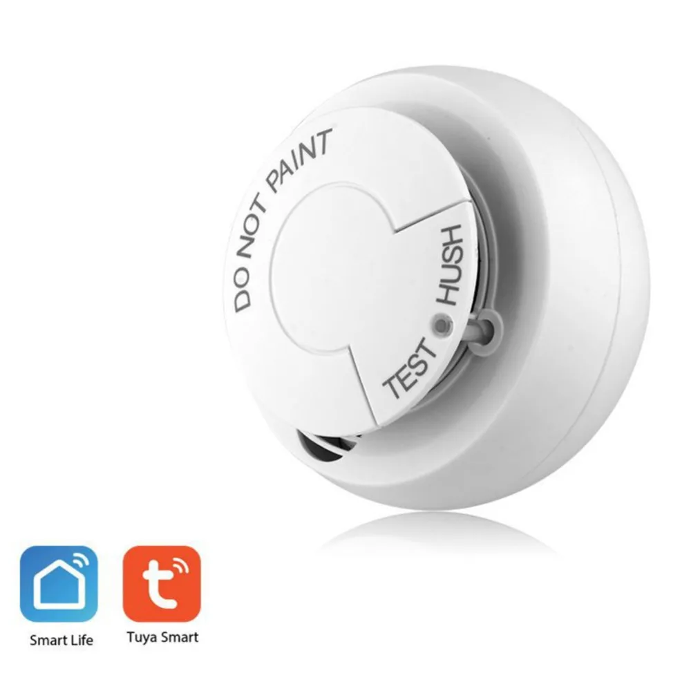 

WiFi Smart Smoke Detector Smart Home Wi-Fi Smoke Detector Smoke Networking Alarm Intelligent House Contr L1