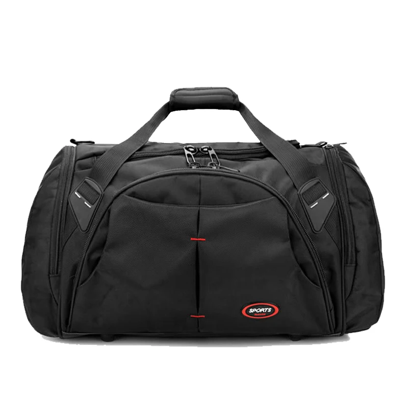 Водонепроницаемые спортивные сумки для мужчин спортивная сумка фитнеса Черная