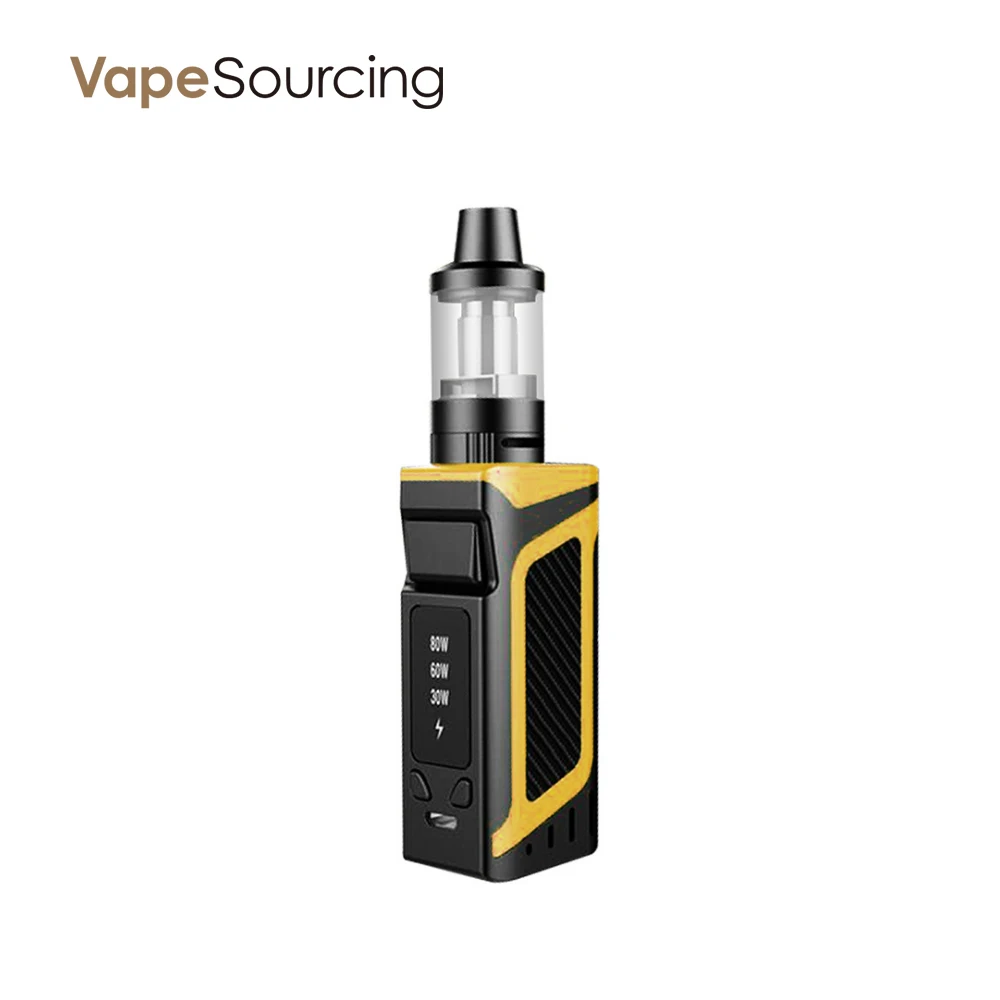 Оригинальный набор vape vapesourcing X16 Vape kit встроенный аккумулятор 2000 мАч 80 Вт 3 5 мл