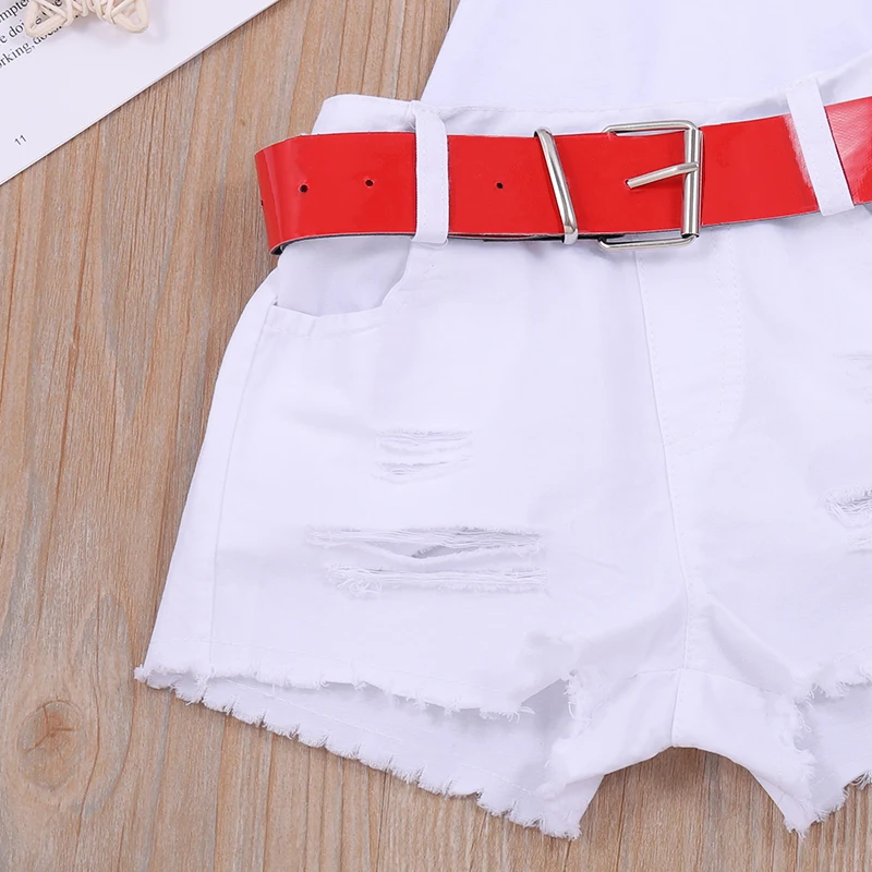 От 2 до 6 лет Одежда для младенцев комплекты одежды девочек 2021 г. Летний модный