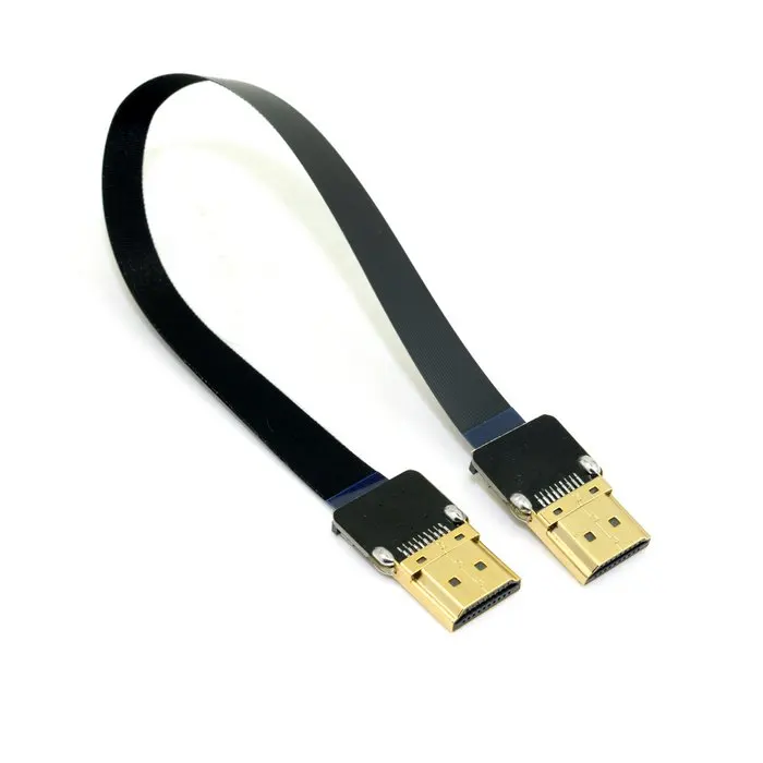 Съемкой от первого лица совместимому с HDMI Тип Папа папа HDTV мужской FPC плоский