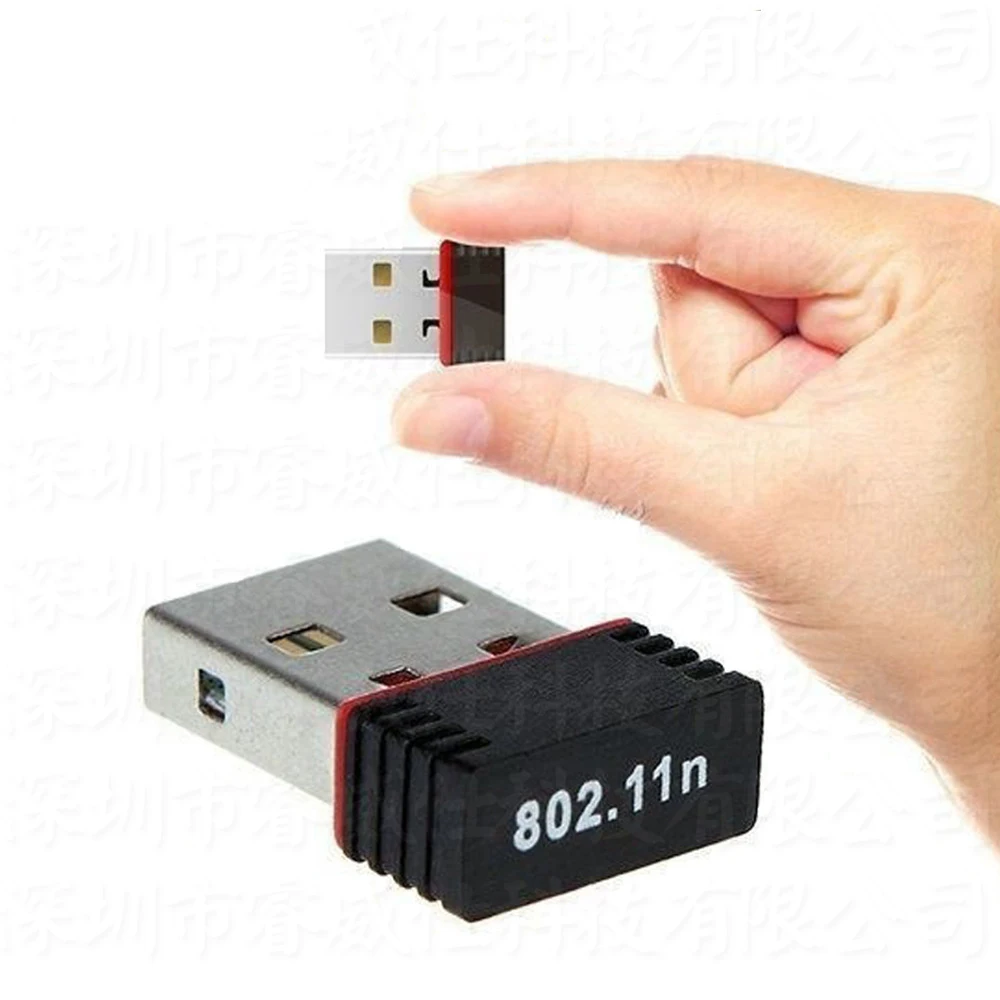 Мини USB 2 0 WiFi беспроводной адаптер 150Mbps150 сетевая LAN Карта 802 11 подходит для Apple Macbook