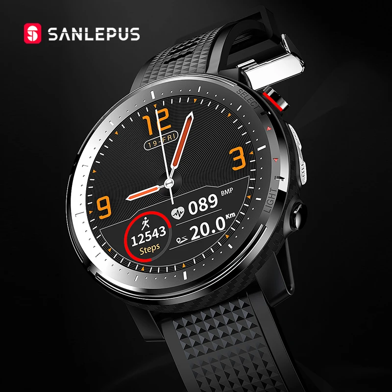 SANLEPUS Смарт-часы 2020 ЭКГ Smartwatch IP68 из водонепроницаемого материала для мужчин и